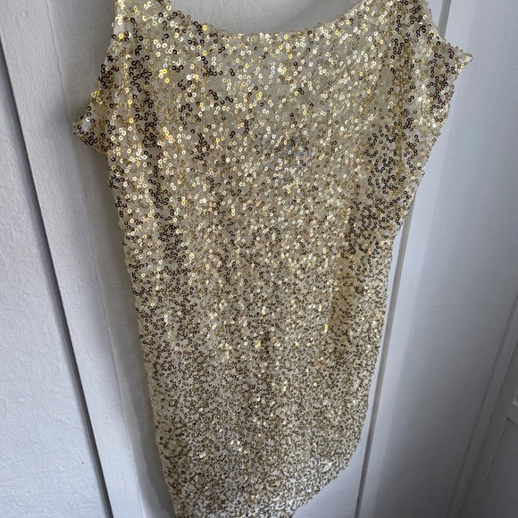 Free People Intimately Sequin Mesh Slip Dress - Picture 4 of 7